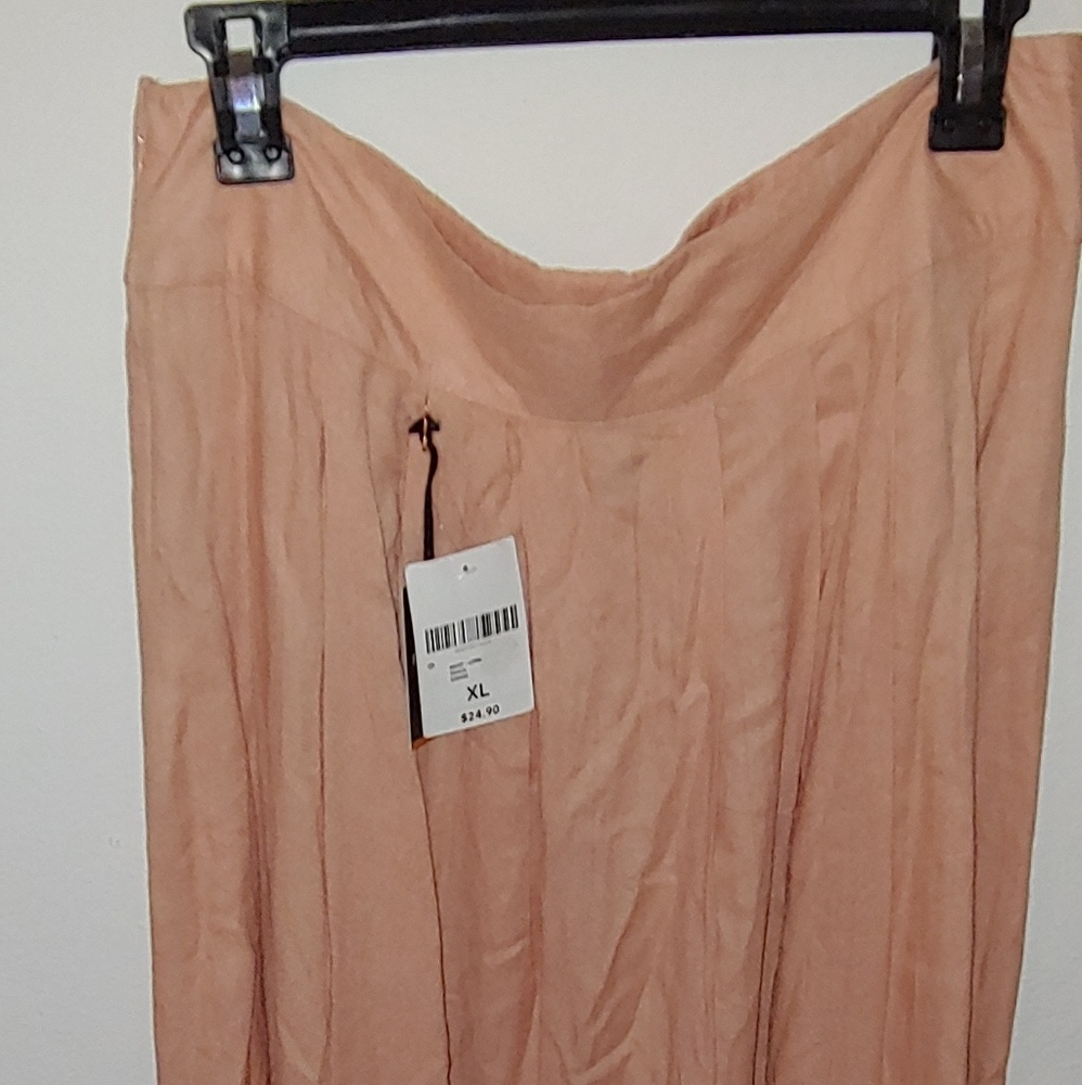 Long Skirt Peach